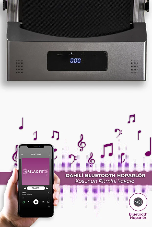 Bluetoothlu Uzaktan Kumandalı Portatif Yürüme Ve Koşu Bandı 